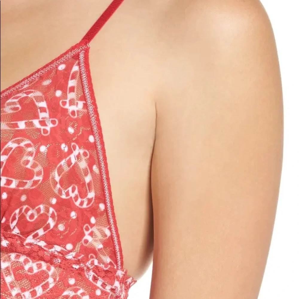 HANKY PANKY I Heart Peppermint Bralette, NWT, M - Picture 4 of 10